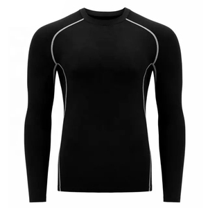 Chemises de sport à Compression pour hommes, à manches longues, personnalisés, protection Rashguard Mma sublimation, Rashguard - Product Image 5