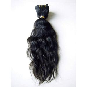 Extensiones de cabello humano ondulado Remy indio de la mejor calidad, 8-32 pulgadas, cutícula completa alineada - Product Image 2