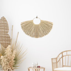 Eco Friendly Seagrass Wall <b>Decor</b> Hanging, <b>Home</b> <b>Decor</b> - Product Image 1
