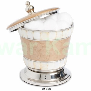 La mayoría de las colecciones de tendencia, accesorios de baño de acero inoxidable esmaltados, soporte de algodón - Product Image 1