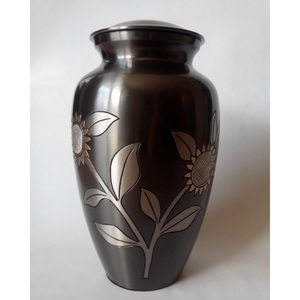 METALLIC ELEGANCE Adult Cremation <b>Urn</b> for Human Ashes American Style <b>Large</b> Male Female Size 220 Cubic Inches Funeral Supplies - Product Image 6