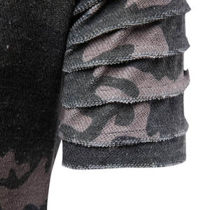 Camiseta Deportiva Unisex Transpirable de Talla Grande, Estilo Básico, Estampado de Camuflaje, Ajustada, Informal, de Manga Corta para Hombre y Mujer - Product Image 4