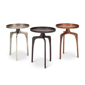 Mesa auxiliar de metal con acabado de cobre de diseño hecho a mano, decoración del hogar de bajo precio con un toque elegante - Product Image 6
