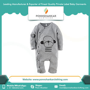 Bébé Fille Barboteuses Vente Conception Personnalisée Divers Couleur ou Taille Nouveau-Né Infantile Bébé Barboteuse - Product Image 4