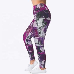 Women's High Waisted Active Casual Wear Full Length Yoga <b>Leggings</b> <b>with</b> Side <b>Pockets</b> - Product Image 3