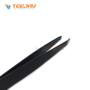 ที่ขายดีที่สุดเคลือบสีดำ9.5เซนติเมตรตาคิ้วแหนบตรงเคล็ดลับที่สร้างขึ้นที่ดีที่สุดเคล็ดลับที่ดีที่สุดสำหรับคิ้วตาสีที่กำหนดเองและโลโก้ - Product Image 4