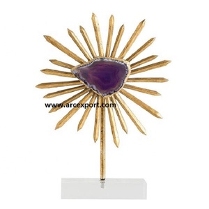 Esculturas decorativas de diseño elegante hechas de escultura de Material metálico para el hogar, sala de estar, decoración de mesa, escultura al precio más bajo - Product Image 1