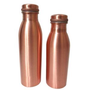 Bouteille d'eau en cuivre pur, vaisselle personnalisée, pour cuisine et table, pour décoration d'hôtel, de mariage - Product Image 1