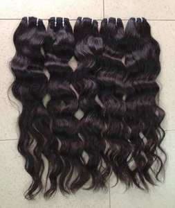 วิกผมคนบริสุทธิ์จากเวียดนามย้อมสีผมถักเปียแบบ Remy ย้อมสีสูงถึง80ซม. 100กรัม - Product Image 4