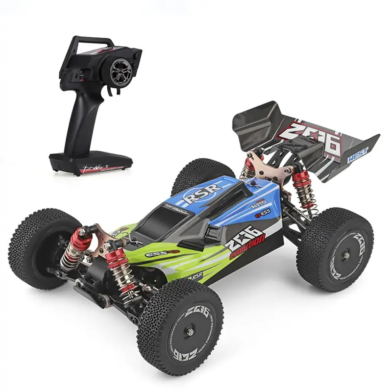 XKS 144001 RC Car 60km/h High Speed 1/14 2.4GHz RC Buggy 4WD Racing Off-Road Drift Car RTR
