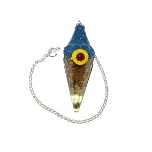 Consigue Péndulos de Orgón de Ojo de Tigre Estilo Tibetano en Línea: Péndulos de Orgón de Ojo de Tigre Estilo Tibetano en Venta - Product Image 1