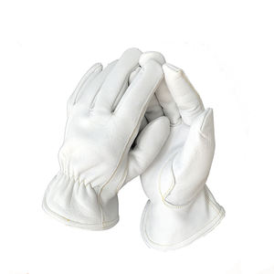 Gant de conducteur en cuir de chèvre personnalisé style uni confortable avec dos fendu de vache pour le cyclisme quotidien décontracté fête paysage de plage - Product Image 4