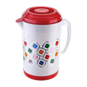 Jarra de plástico para agua de grado alimenticio, Color gradiente Popular, sin BPA, 2600 ml, Verano - Product Image 1