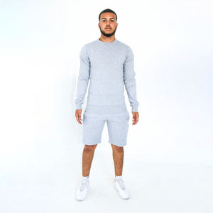 Ensemble d'été pour hommes en coton biologique 100% : survêtement à manches longues, t-shirt et short, idéal pour la plage - Product Image 5