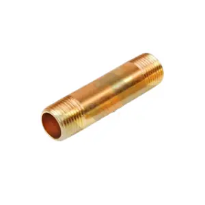 Brass Long Nipple brass nipple fittings Latest Price, Manufacturers & Suppliers Long Nipple Brass Threaded Fitting