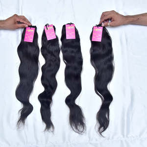 Virgen cutícula alineada ondulado cabello humano virgen brasileño de cabello humano extensión cutícula alineada tejer paquetes de cabello humano - Product Image 6