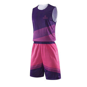 ชุดบาสเก็ตบอลผู้ใหญ่สั่งทำขายส่ง ดีไซน์ใหม่ ชุดทีม เสื้อเจอร์ซีย์ ไซส์ใหญ่ ระบายอากาศ ป้องกันแบคทีเรีย โพลีเอสเตอร์ 100% - Product Image 2