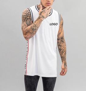 Camiseta sin mangas de gimnasio para hombre OEM de alta calidad, chaleco de equipo de Fitness con impresión Digital para viajes deportivos y entrenamiento - Product Image 2