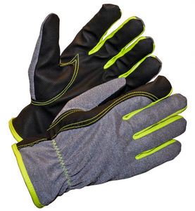 Gants de sécurité en cuir microthane PU XL pour la construction, le travail industriel en extérieur, l'utilisation mécanique, haute visibilité, anti-coupure, antidérapants |   KOKAL - Product Image 3