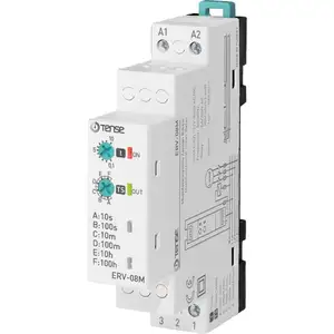 Multi functional Time Relay 0,1sec. / 100 hours. (Adjustable) ERV-08M