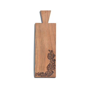 Planche à découper en bois d'acacia de taille personnalisée avec poignée ustensiles de cuisine blocs à découper dalle dans différents modèles - Product Image 6