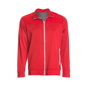 Conception personnalisée Basketball Offre Spéciale par sublimation Logo personnalisé Veste zippée de basket-ball de couleur vierge Veste d'échauffement sportif - Product Image 5