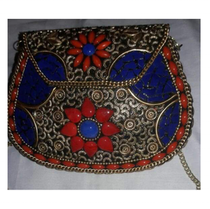 Sacs à main indiens faits à la main en métal Ele Bagages et sacs Design unique personnalisable - Product Image 1