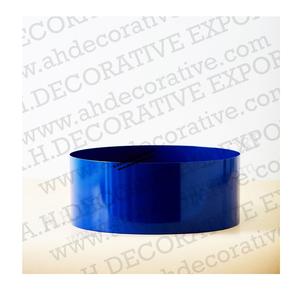 <b>Pink</b> <b>Powder</b> Coated Stainless Steel Metal Cylinder Flower Vase Traditional Design Tabletop Wedding Vase for Flowers - Product Image 4