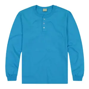 Nieuwe 2022 Oem Zomer Wear Custom Kwaliteit Mannen T-shirt Verschillende Kleur Slim Fit 100% Katoen Lange Mouwen Casual Man T Shirts
