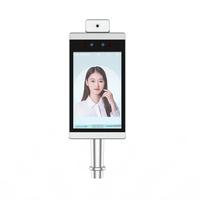 Cámara de Detección de Temperatura Corporal Scanmax, Indicador de Temperatura con Reconocimiento Facial, Sistema de Reconocimiento Facial Automático, Android 11