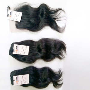 10a grado 100% pelo a granel peruano recto Virgen sin procesar indio crudo, paquetes de ondas profundas sueltas con cierre de encaje transparente - Product Image 5