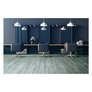 Carrelage autocollant de sol en PVC de cm avec motifs en bois, décorations intérieures pour le bureau et la maison - Product Image 3