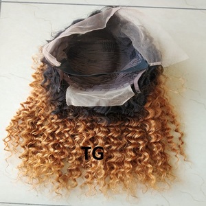 100% exportado brasileño virgen cutícula alineada profundo rizado Umber negro 13x4 encaje frontal Peluca de cabello humano para mujeres encaje transparente - Product Image 6