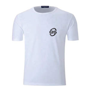 2021 Camisetas transpirables de tres mezclas para tallas grandes Diseño de logotipo personalizado Característica en blanco - Product Image 6
