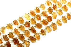 หินอัญมณีสีเหลืองซิทรินธรรมชาติ21ชิ้น,เครื่องประดับด้านข้างขรุขระรูปทรงไม่สม่ำเสมอสำหรับเดือนพฤศจิกายน - Product Image 2