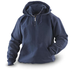 Wholesale Custom Logo Men <b>Fleece</b> <b>Hoodie</b> With Zip Clothing Accessory - Product Image 2
