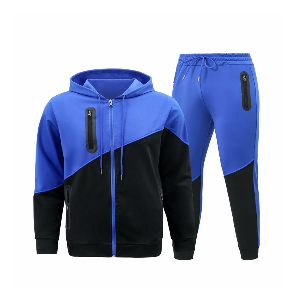 Conjunto de sudadera deportiva informal de piezas para hombre