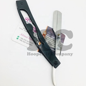 Fish Style Barber <b>Razors</b> Custom Cutting Design stainless steel Handle Changeable <b>Blade</b> Packing Logo Offer Wholesale price - Product Image 2