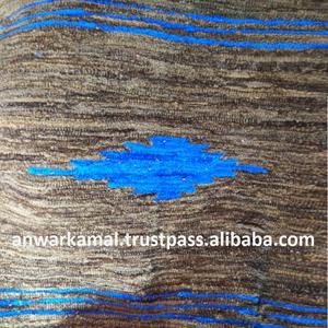 Handloom พรมขนสัตว์สีแดง100%,พรมจากตกแต่งพื้นพรมวินเทจ - Product Image 2