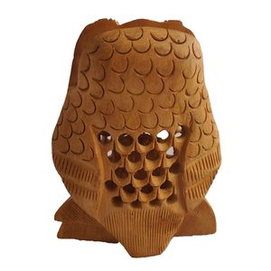 Wooden Owl Eyeglass Holder, Hand Carved Sunglasses <b>Stand</b>, Wood Jali Carving Spectacle Display <b>Stand</b>, Wholesale Custom OEM Wooden - Product Image 4