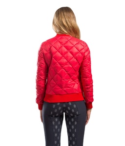 Chaqueta de invierno de tela de punto Reversible de alta calidad XL para mujer, bombardero con capucha, tendencia, nueva sublimación personalizada High Street - Product Image 4