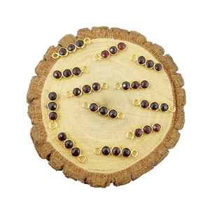 Pendentif Labradorite en or vermeil avec lunette à trois pierres sertie de pierres précieuses à facettes pour anniversaires Cadeau en argent sterling - Product Image 5