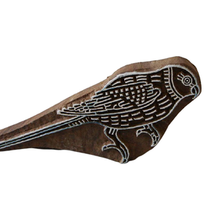 Sello textil de bloque indio, sello de bloque de madera, sello de impresión tallado a mano - Product Image 3