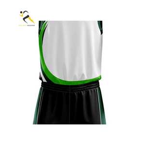 Alta calidad 100% poliéster niños baloncesto Jersey nuevo diseño uniformes conjuntos Rafel Mart Industrie barato - Product Image 4