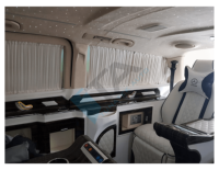 Rideau plissé imperméable pour Bus, Minibus, caravane, panneau de camping-car, Van sprinter, crafter, ducato boxer, maître transit, Conversion de flux personnalisé