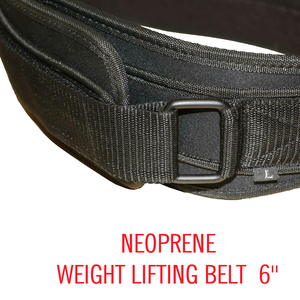 เข็มขัดพยุงหลังสำหรับออกกำลังกายนีโอพรีนที่มีคุณภาพปรับแต่งโลโก้ได้สำหรับยกน้ำหนักเพาะกายฟิตเนส - Product Image 4