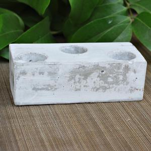 Caro Light Gray Cement <b>Candle</b> Holders for Home Decor <b>Dinner</b> <b>Candles</b>-Wholesale - Product Image 1