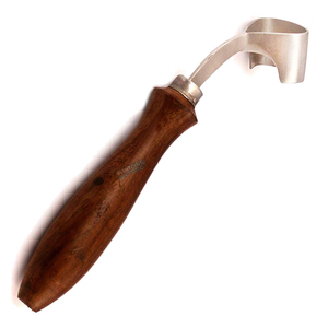 Cuchillo de Herrador de Doble Filo Ovalado para Recorte de Pezuñas, Tecnología Quirúrgica de Punta Ciega, Veterinario, Acero Inoxidable Reutilizable - Product Image 1