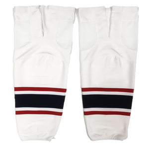 High Quality Wholesale Hockey Team Wear <b>Socks</b> Full Sublimation Printing Cheap Customized Ice Hockey <b>Socks</b> <b>Polyester</b>/Cotton - Product Image 2