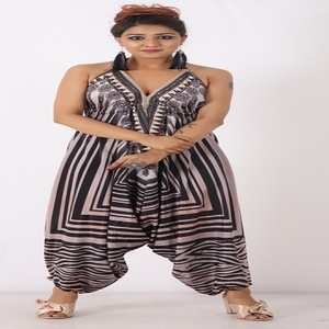 Robe caftan en georgette à la mode à imprimé floral pour femmes musulmanes Vêtements islamiques longs à un prix pour l'été - Product Image 2